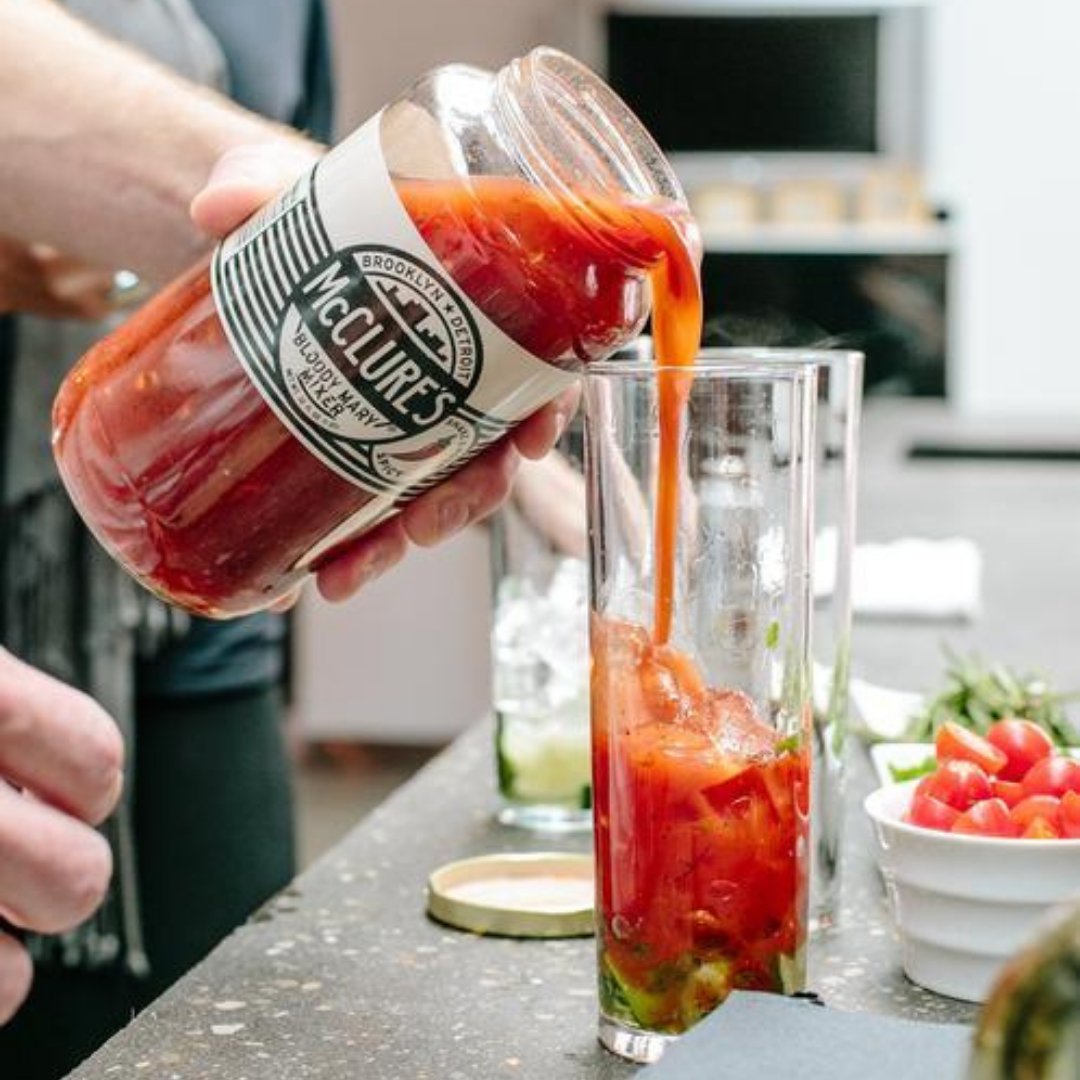 The delicous McClure's Bloody Mary Cook & Nelson