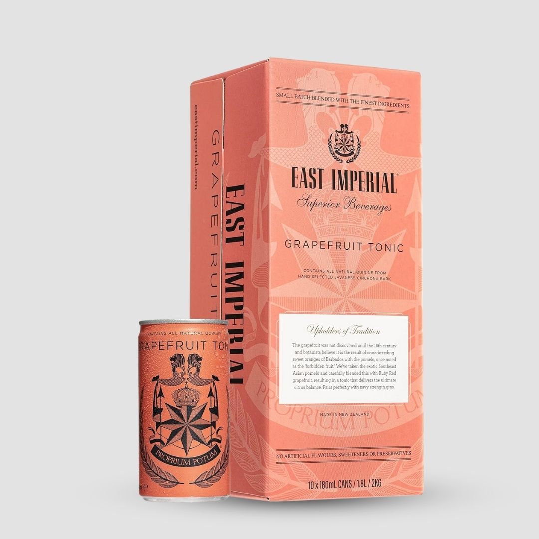 Grapefruit Tonic, 10 x 180mL cans