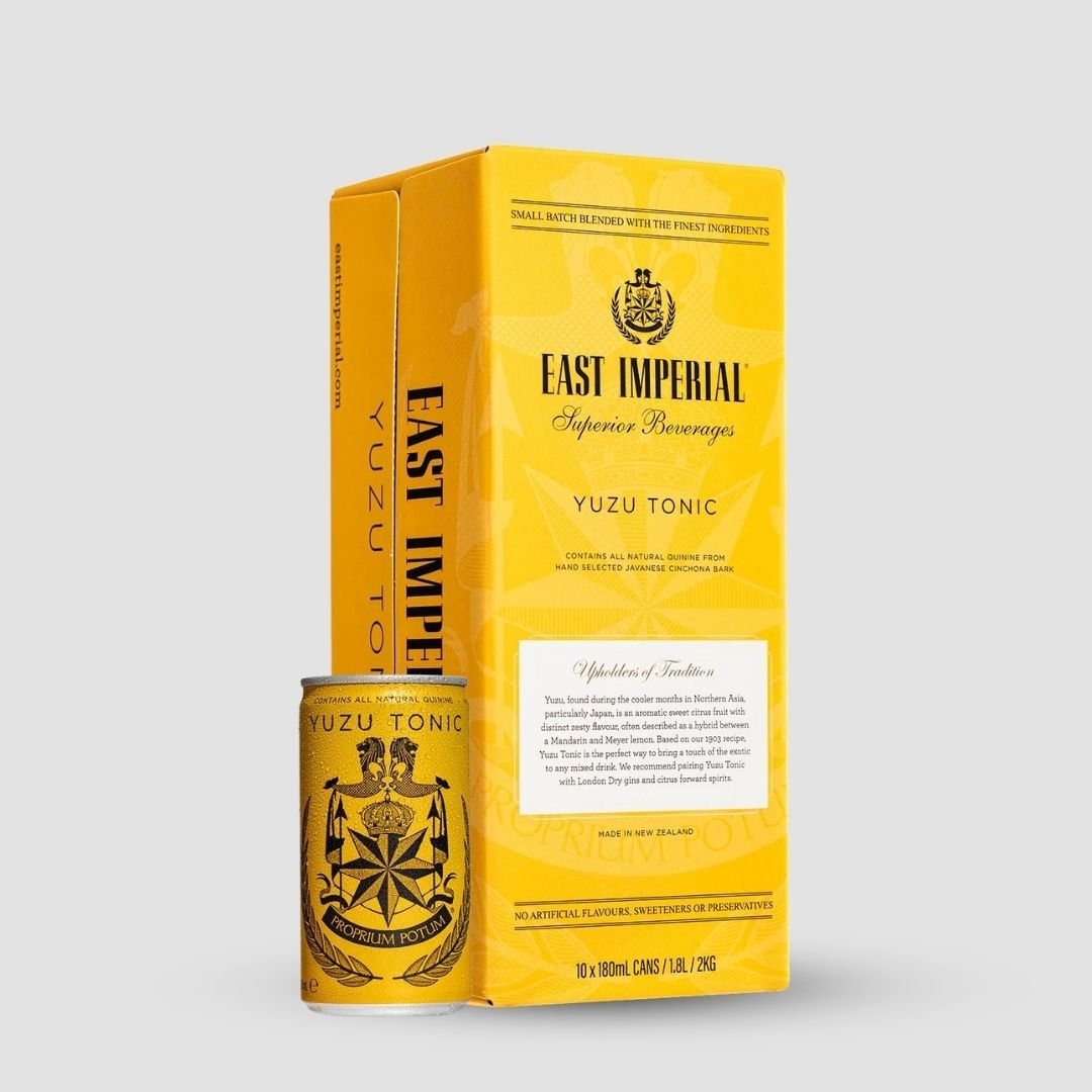 Yuzu Tonic Water, 10 x 180mL cans - Cook & Nelson