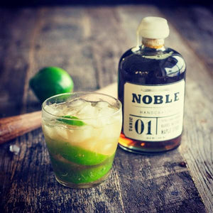 Featured Cocktail: Caipirinha with Noble Tonic 01, Bourbon Barrel Maple Syrup - Cook & Nelson
