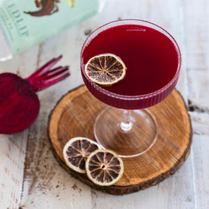 Spiced beetroot and maple martini - Cook & Nelson