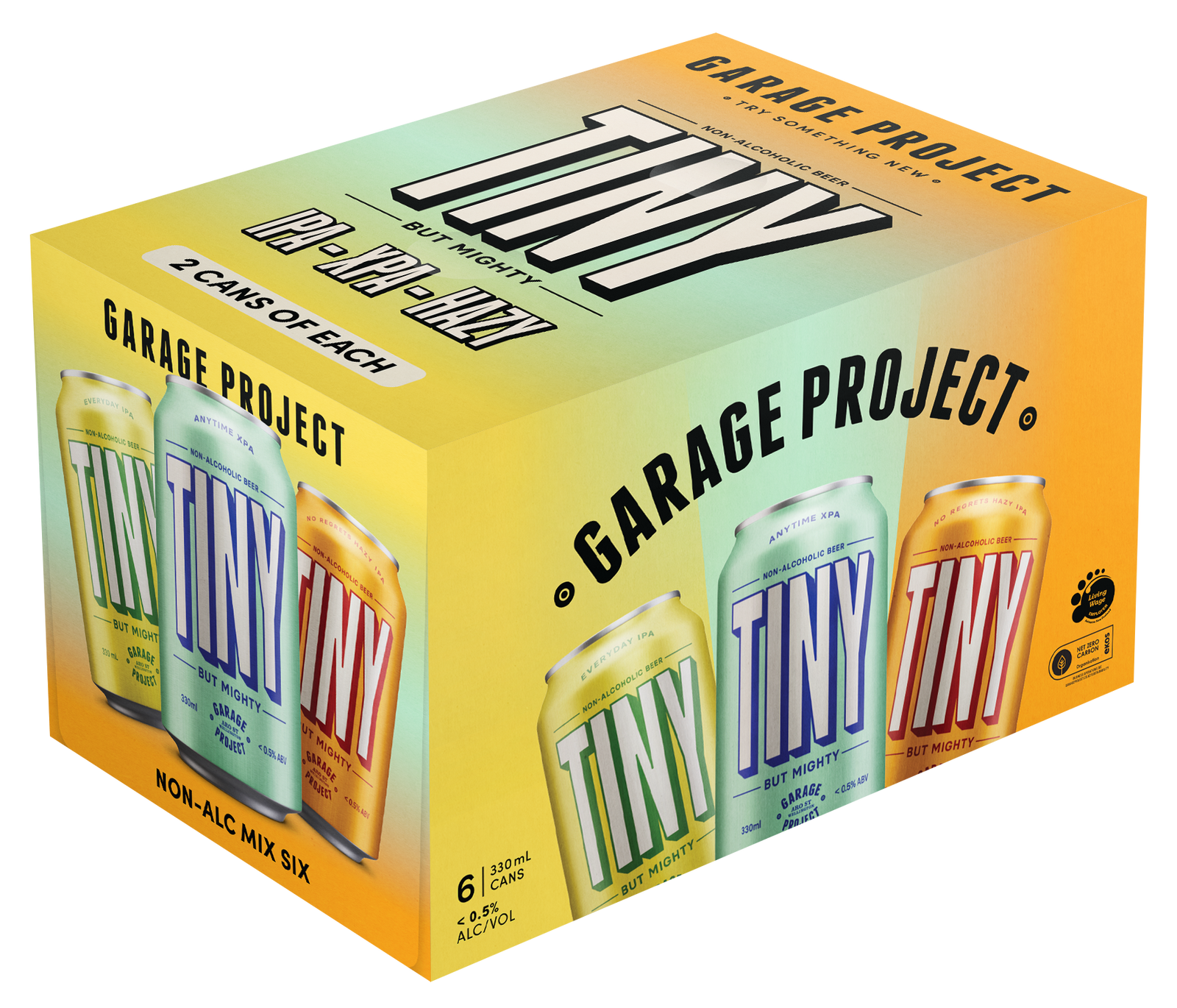 GARAGE PROJECT TINY MIXED 6 PACK