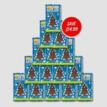 Dark Chocolate Mint Candy Cane, Christmas Pressie 15 Pack - Cook & Nelson