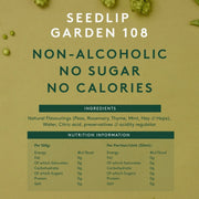 Garden 108, 700mL bottle - Cook & Nelson