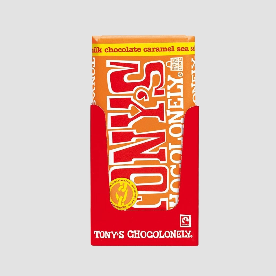 Milk Chocolate Caramel Sea Salt 32%, 15 Bar Pack - Cook & Nelson