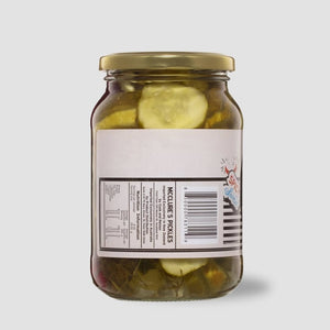 Sweet & Spicy Crinkle Cut Pickles, 500g Jar - Cook & Nelson