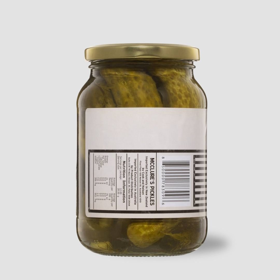 Whole Garlic & Dill Pickles, 12 Jar Case - Cook & Nelson