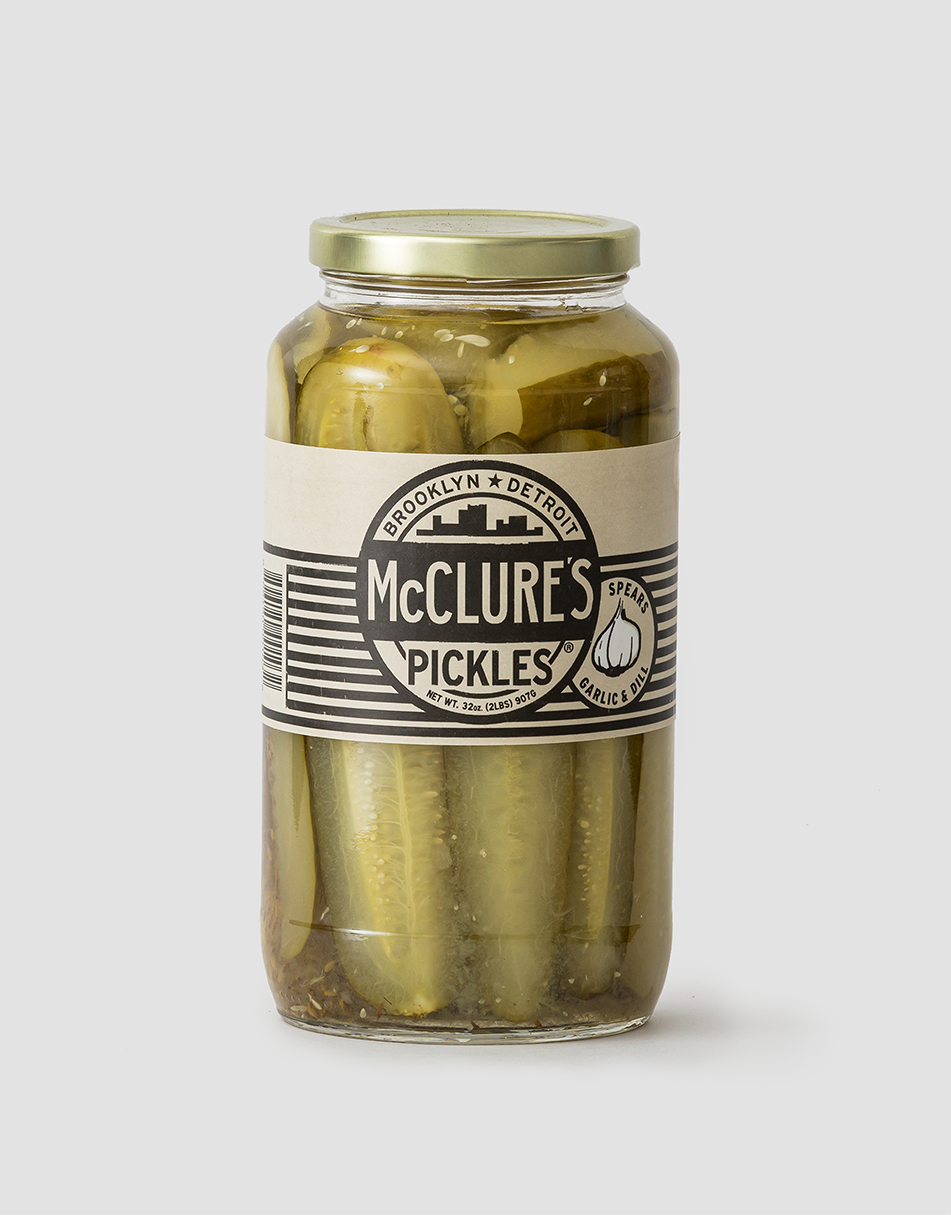 McClure's Pickles Garlic & Dill Pickle Spears 907g