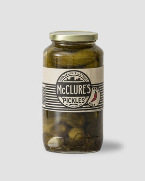 McClure's Pickles Whole Spicy Pickles 907g Jar - Cook & Nelson